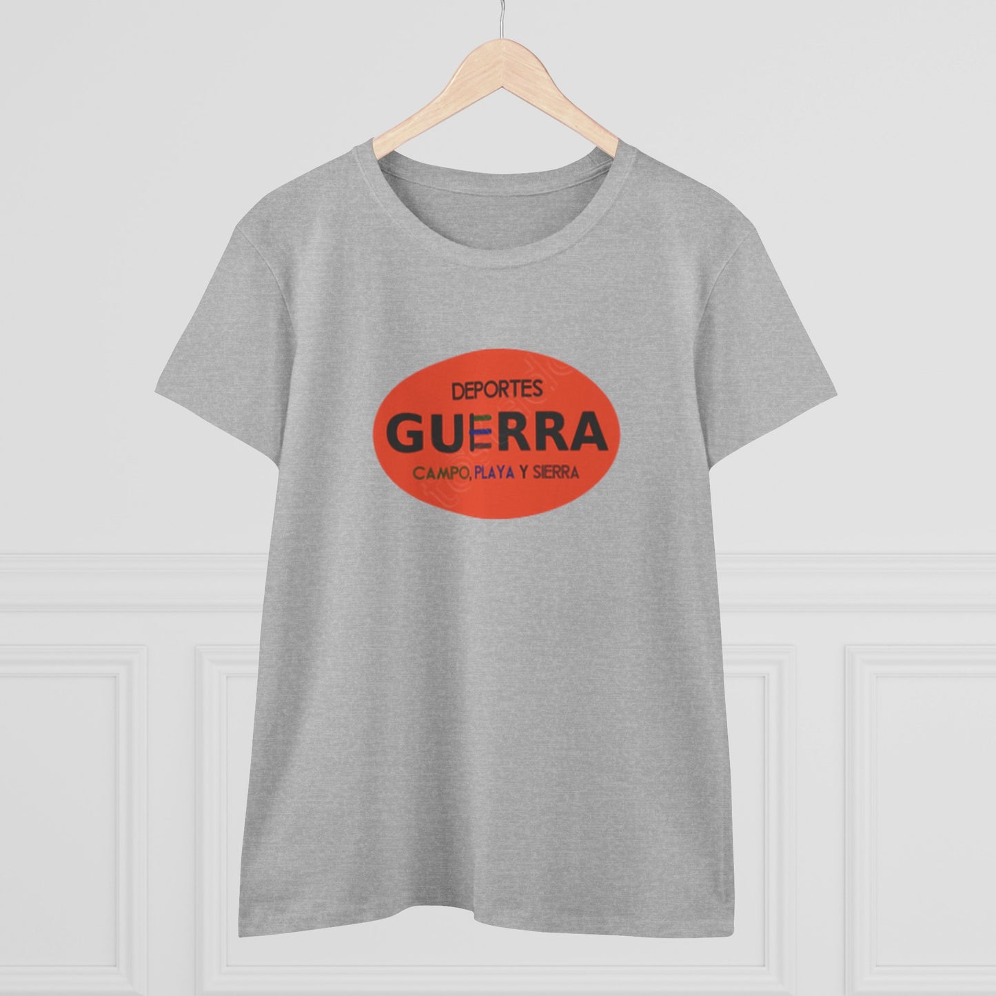 Camiseta para Mujeres de "Deportes Guerra" estilo Vintage