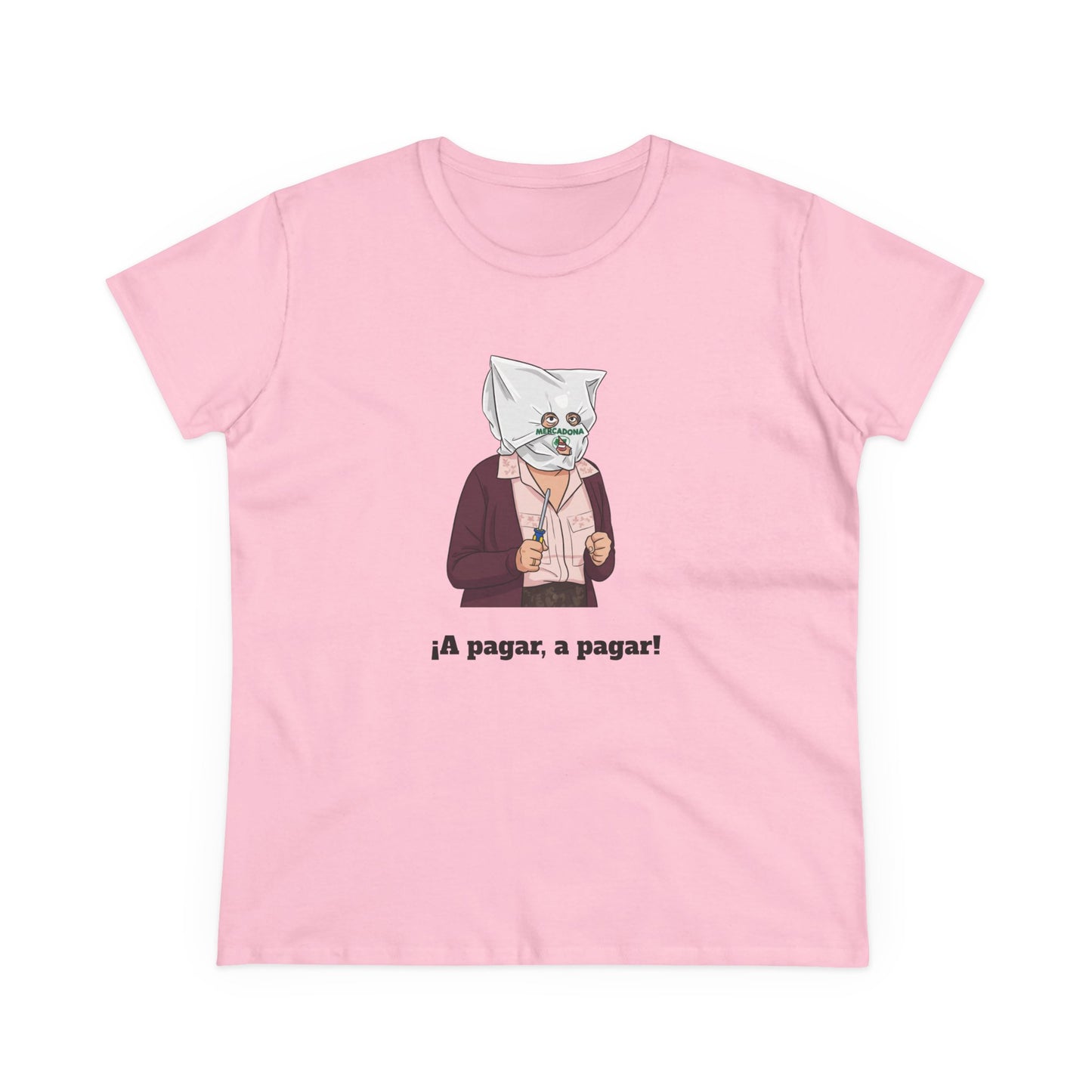 Camiseta Personalizada Doña Fina, ¡A pagar, a pagar! Estilo Vintage