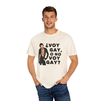 Camiseta personalizada con Frase de Carlos "Voy Gay o no Voy Gay"