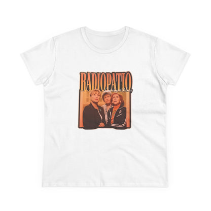 Camiseta estilo Retro de Radio Patio para mujeres, Vintage