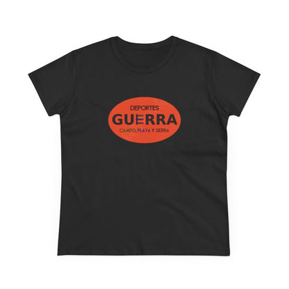 Camiseta para Mujeres de "Deportes Guerra" estilo Vintage