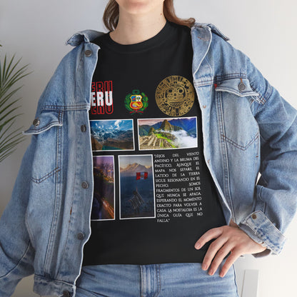 Camiseta "Perú Ancestral" — Estilo Vintage Unisex