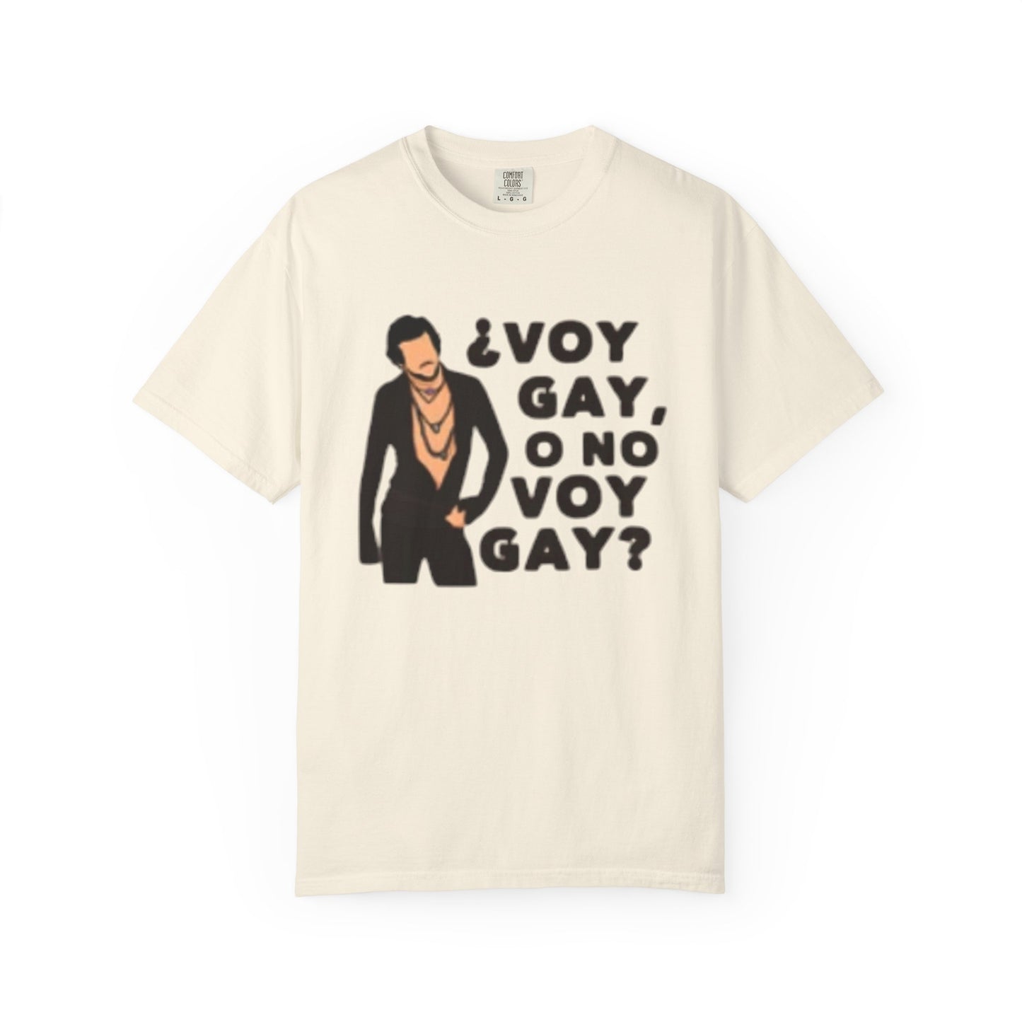Camiseta personalizada con Frase de Carlos "Voy Gay o no Voy Gay"