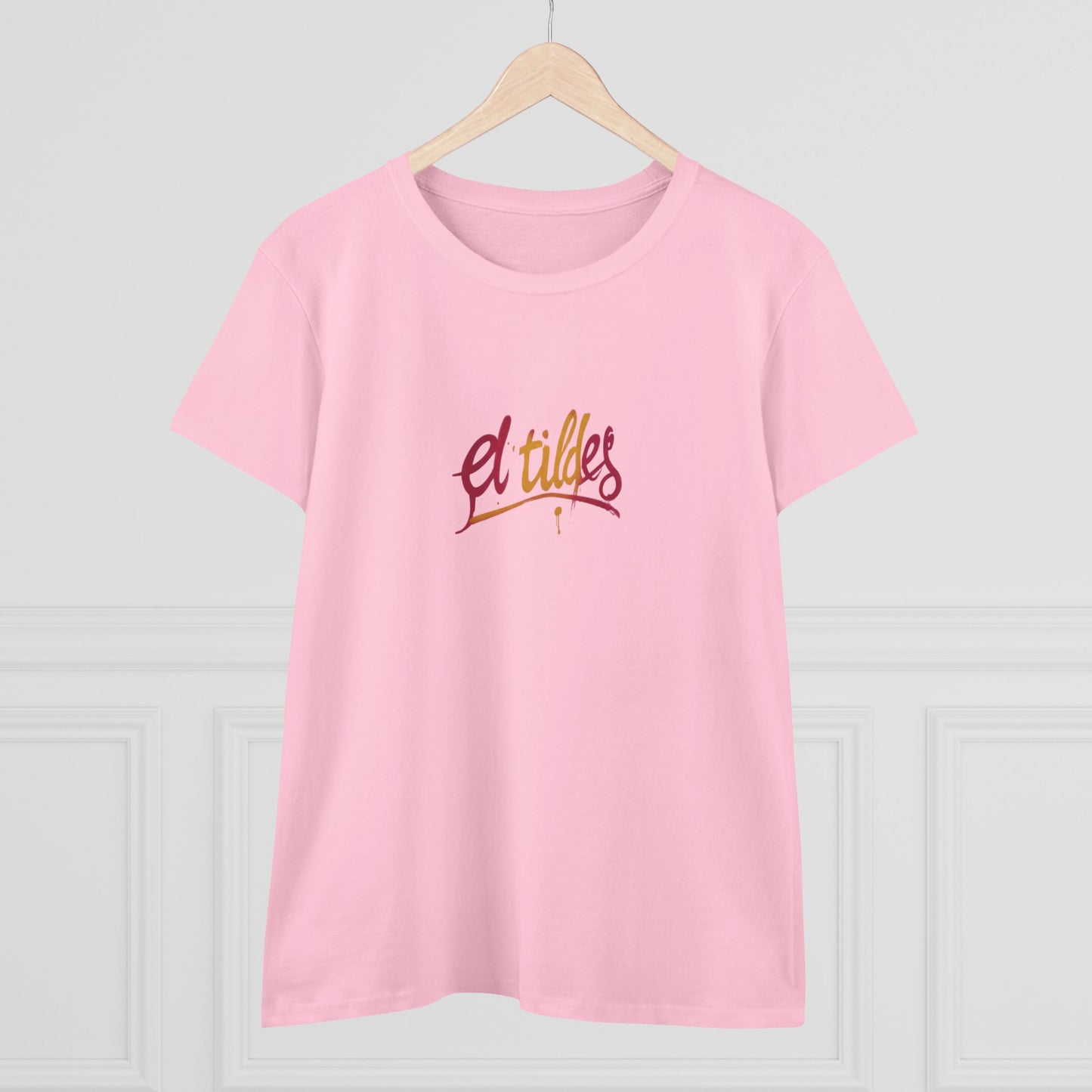 Camiseta elegante para mujer con cita inspiradora "El Tildes" Estilo Vintage