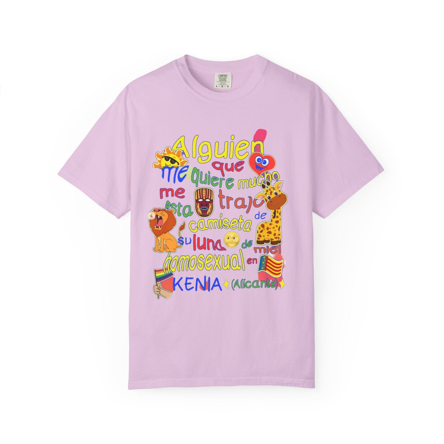 Camiseta personalizada para hombre "Luna De Miel En Kenia" Estilo Vintage