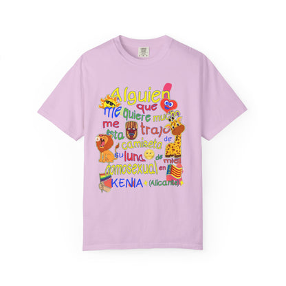 Camiseta personalizada para hombre "Luna De Miel En Kenia" Estilo Vintage