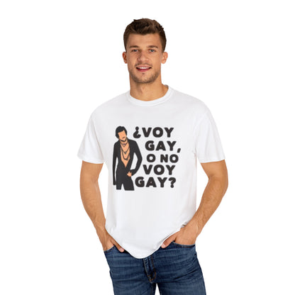 Camiseta personalizada con Frase de Carlos "Voy Gay o no Voy Gay"