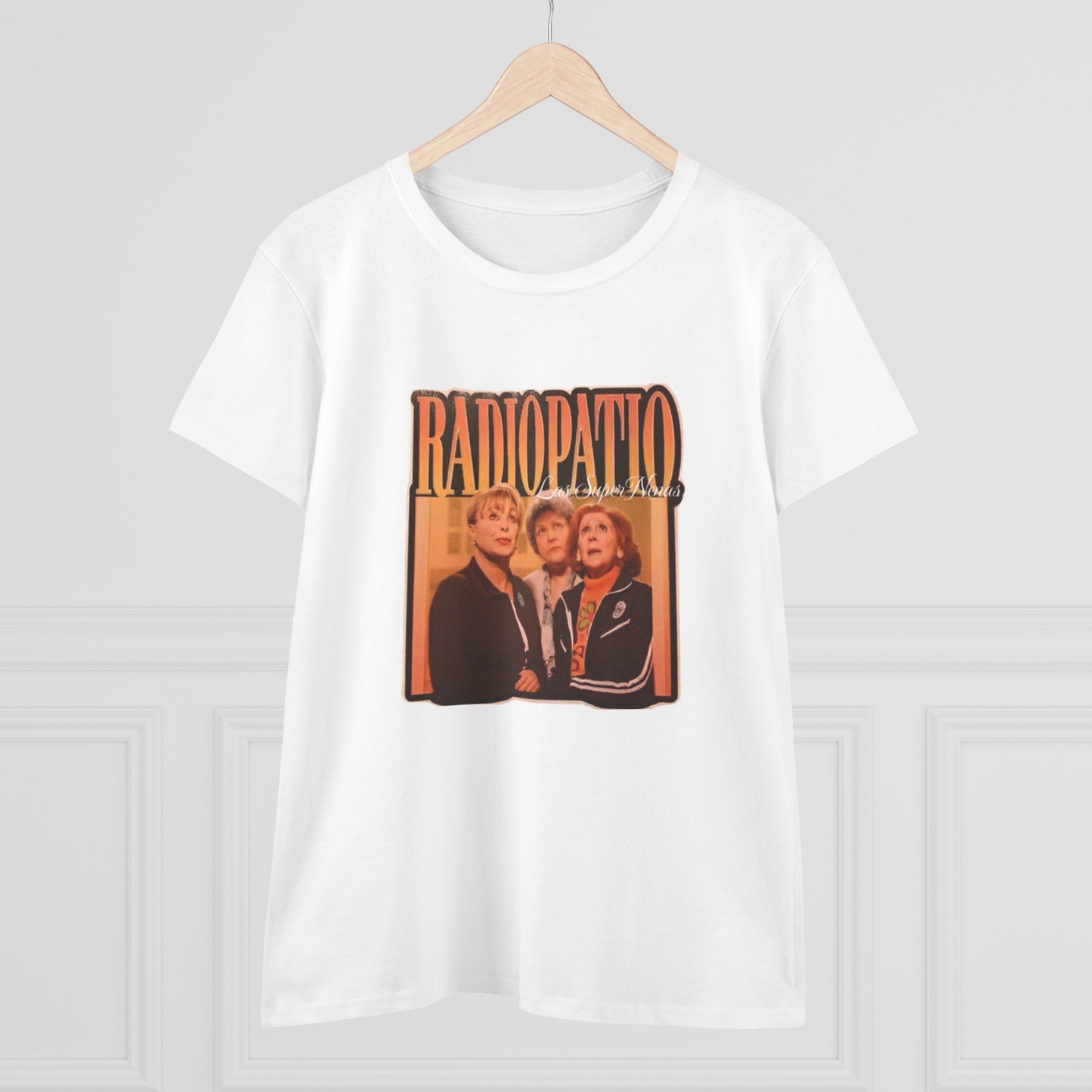 Camiseta estilo Retro de Radio Patio para mujeres, Vintage