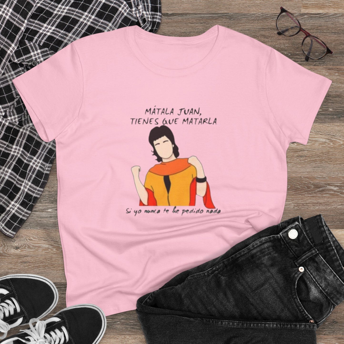 Camiseta para Mujer con frase de la Hierbas estilo Vintage