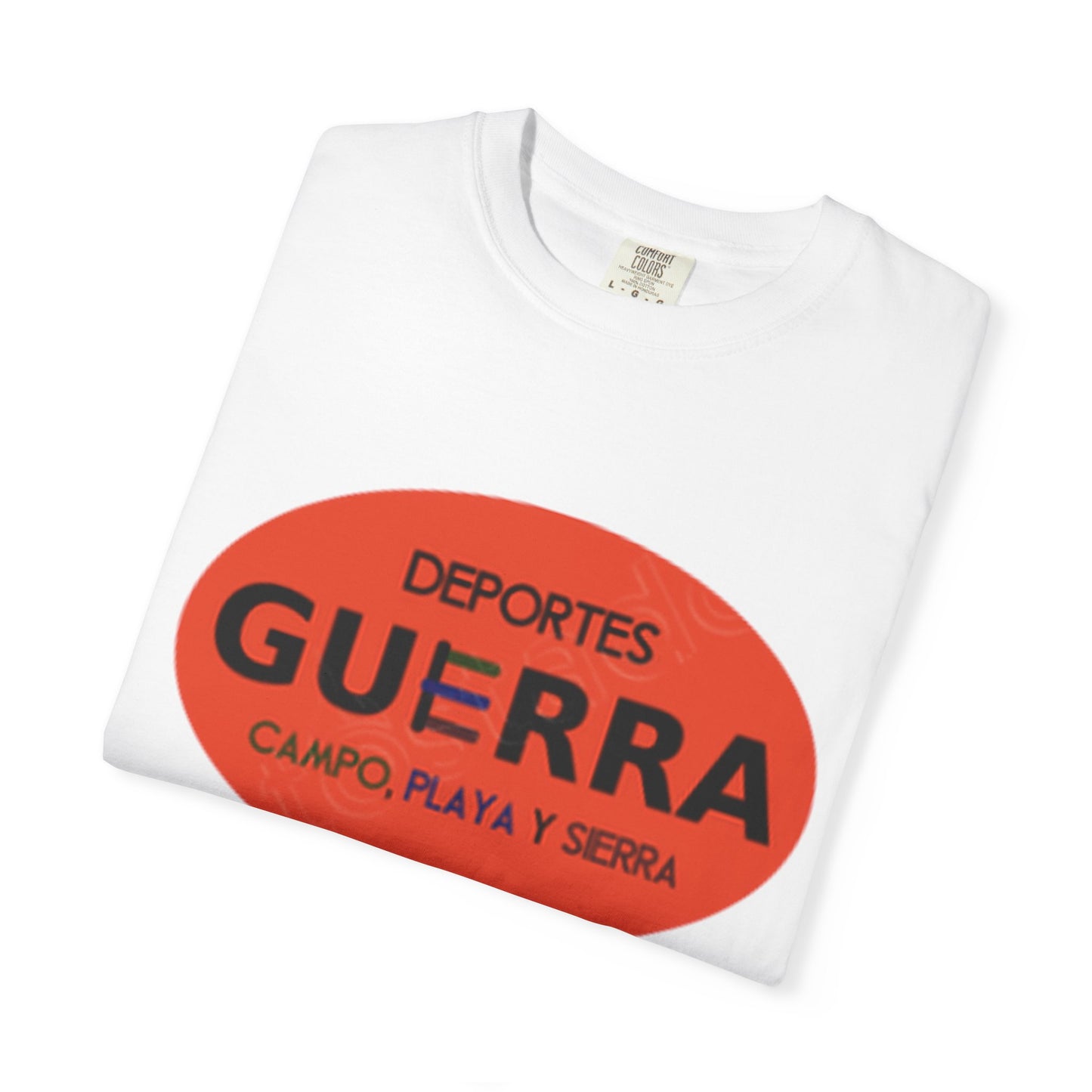 Camiseta con frase "Deportes Guerra" Estilo Vintage