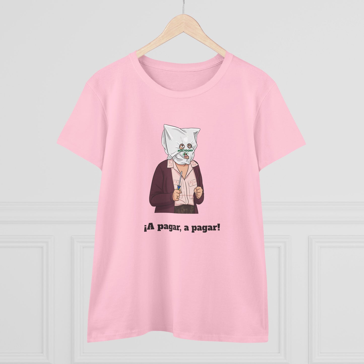 Camiseta Personalizada Doña Fina, ¡A pagar, a pagar! Estilo Vintage
