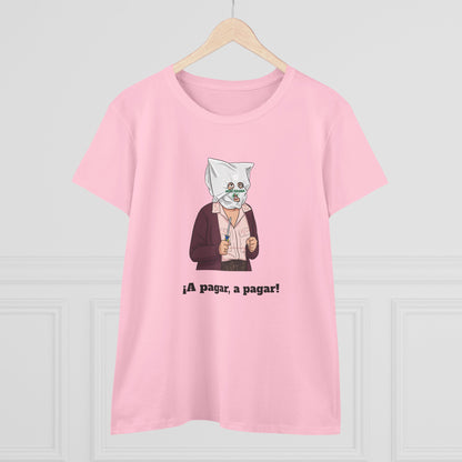 Camiseta Personalizada Doña Fina, ¡A pagar, a pagar! Estilo Vintage