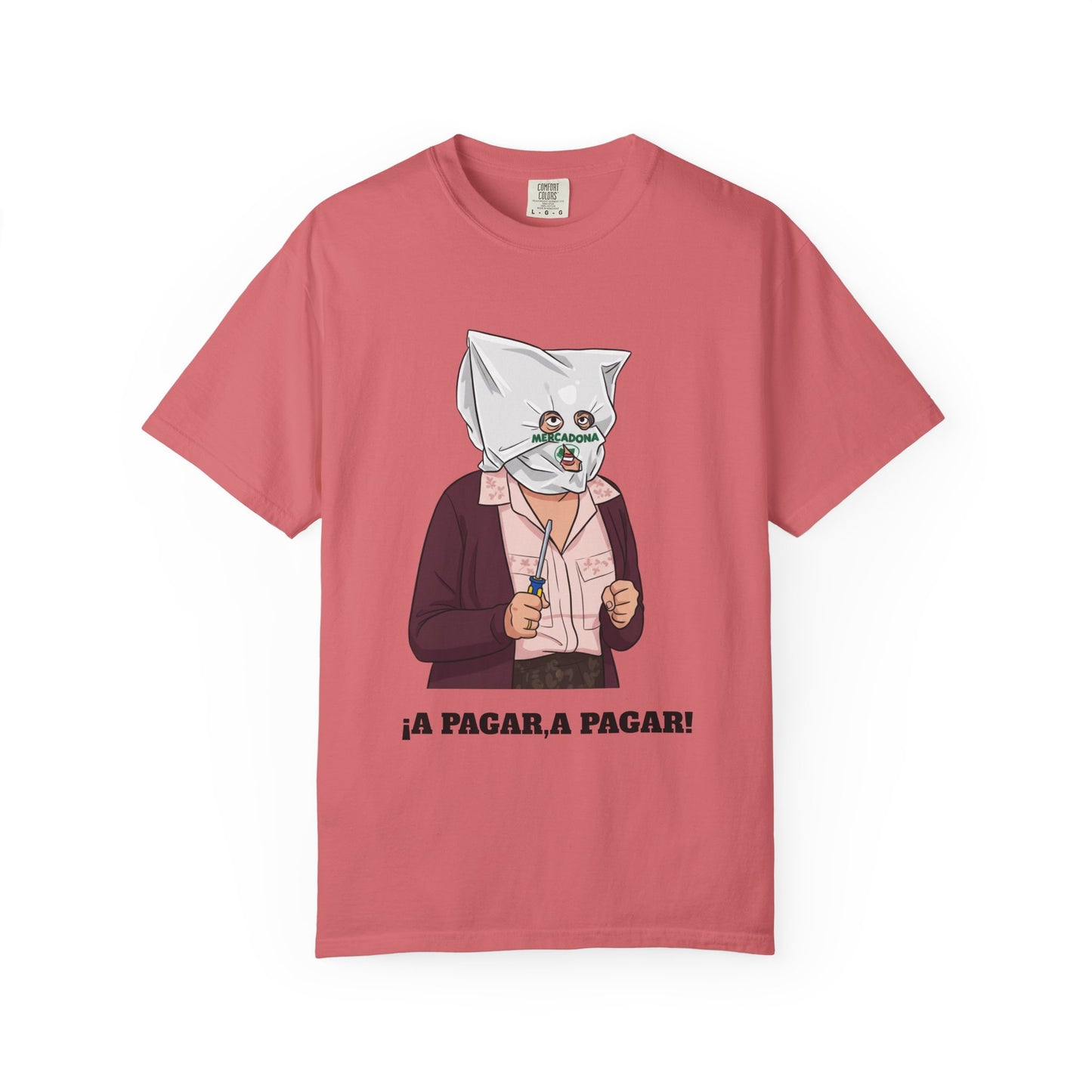 Camiseta Personalizada Doña Fina, a pagar,a pagar, estilo vintage