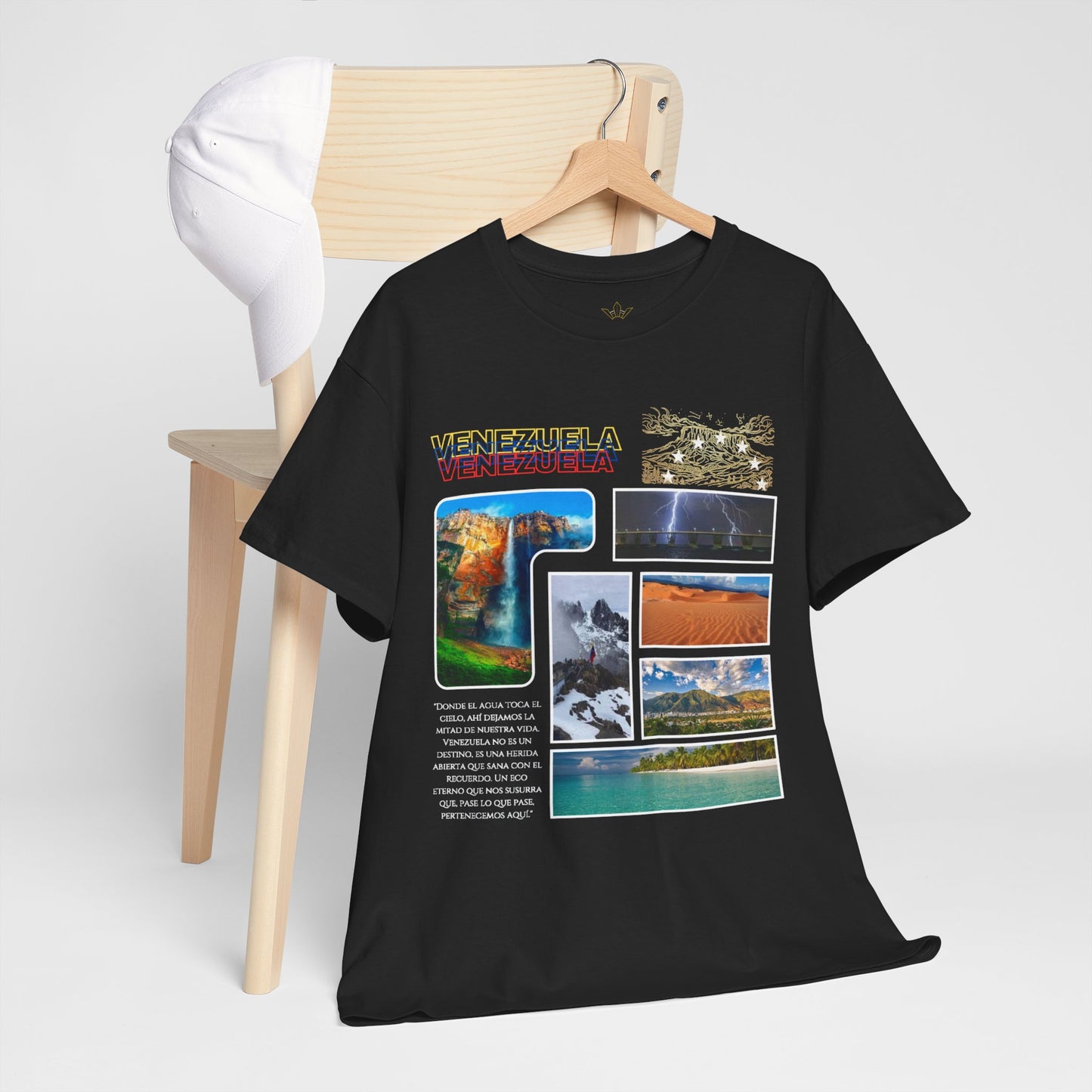 Camiseta de Venezuela Grafica" // Nostalgica, Estilo Unisex Vintage