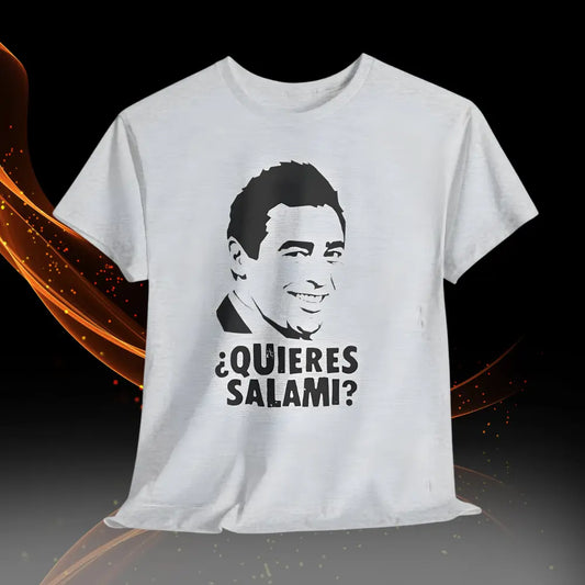 Camiseta— “¿Quieres Salami?” Estilo Vintage